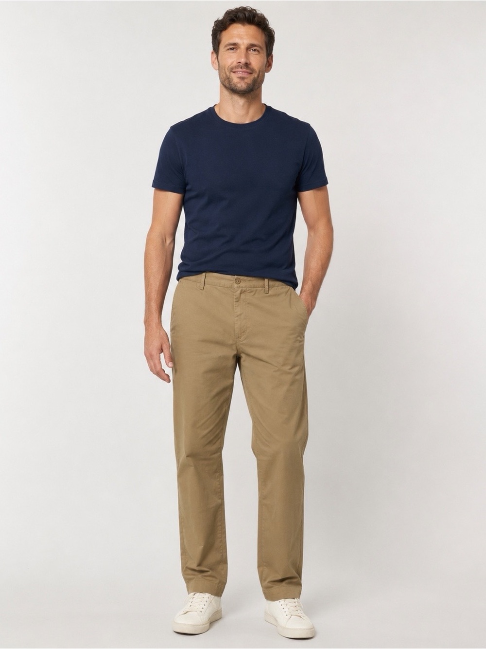 Polo Ralph Lauren Men's Khaki Stretch Straight Fit Twill Casual Pants Size 38x30